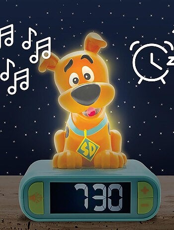 R?veil avec veilleuse Scooby Doo en 3D