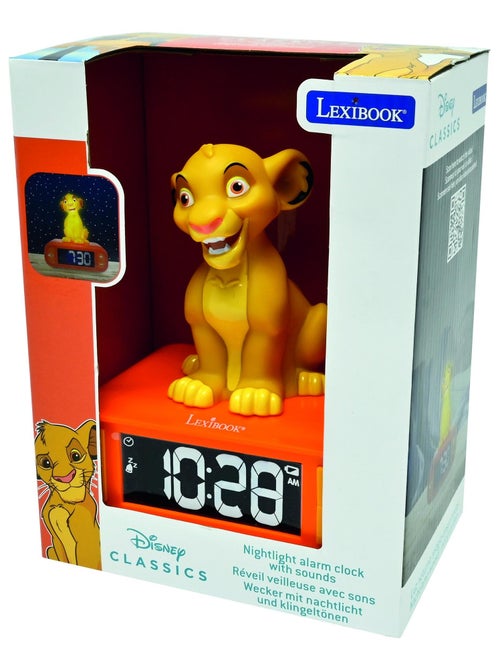 R?veil avec veilleuse Simba 3D - Kiabi R?veil avec veilleuse Simba 3D - Kiabi