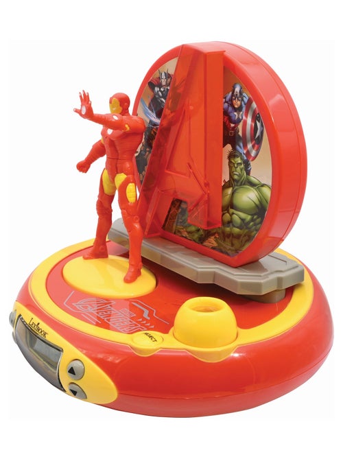 R?veil Projecteur Avengers avec Iron Man en 3D - Kiabi R?veil Projecteur Avengers avec Iron Man en 3D - Kiabi
