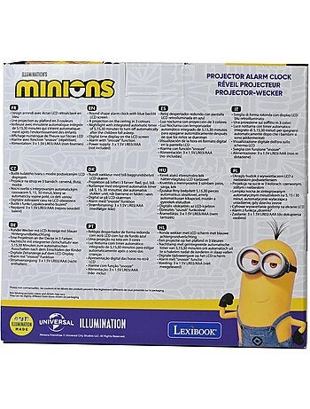 R?veil projecteur Minions