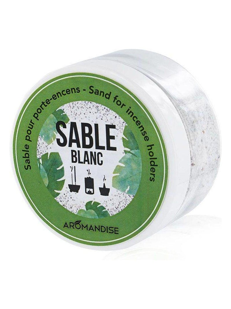 Sable blanc pour porte-encens 300 g - Aromandise Blanc - Kiabi