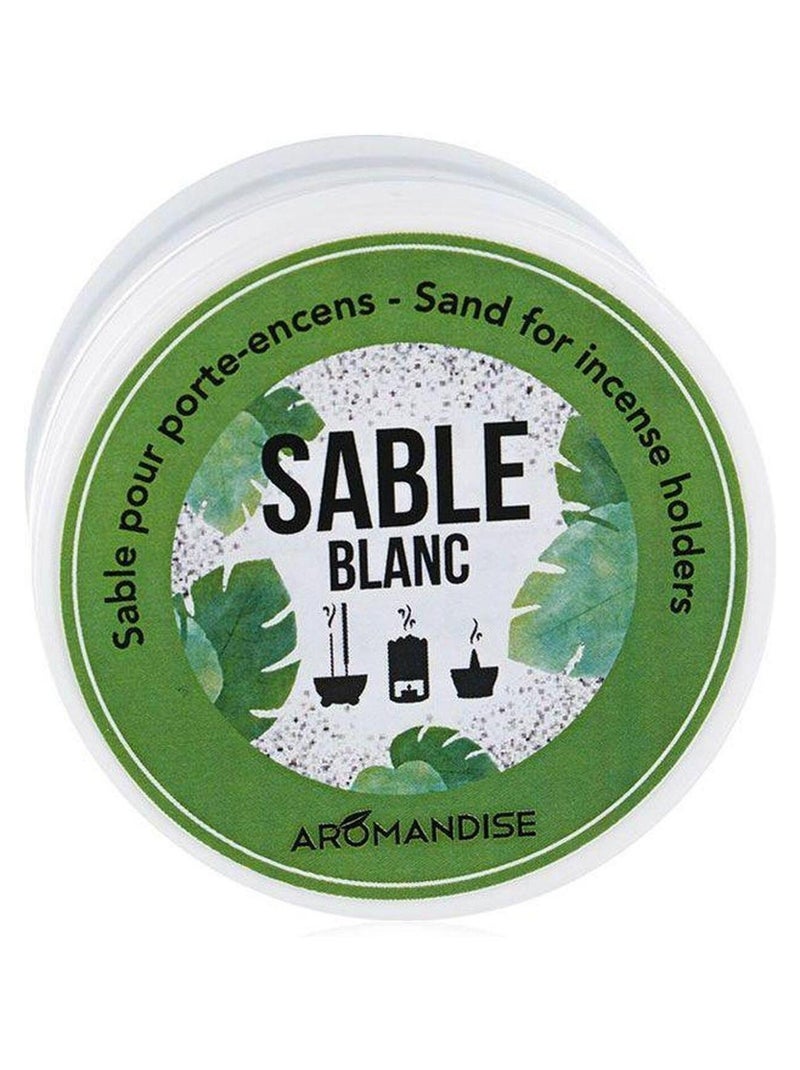 Sable blanc pour porte-encens 300 g - Aromandise Blanc - Kiabi
