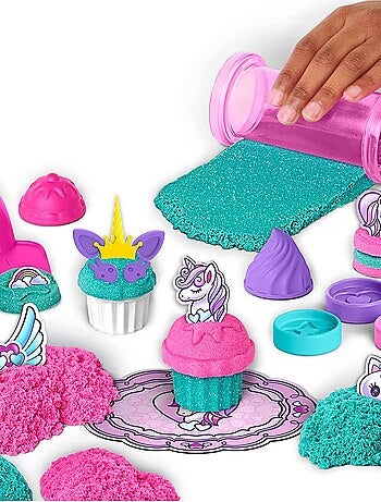 Sable cinétiqe Kit de pâtisserie licorne