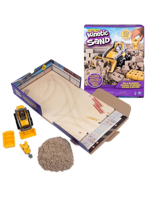 Sable cinétique - Creuser et démolir (454g) - Kiabi