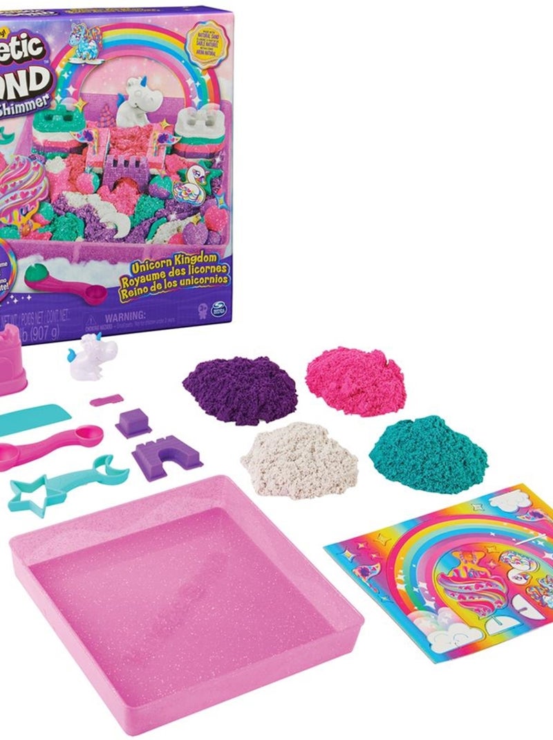 Sable cinétique Set de jeu Licorne arc-en-ciel Multicolore - Kiabi