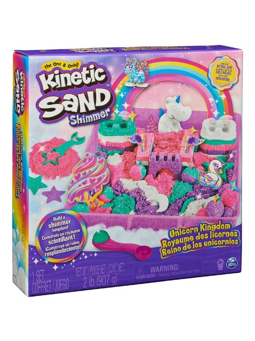 Sable cinétique Set de jeu Licorne arc-en-ciel - Kiabi