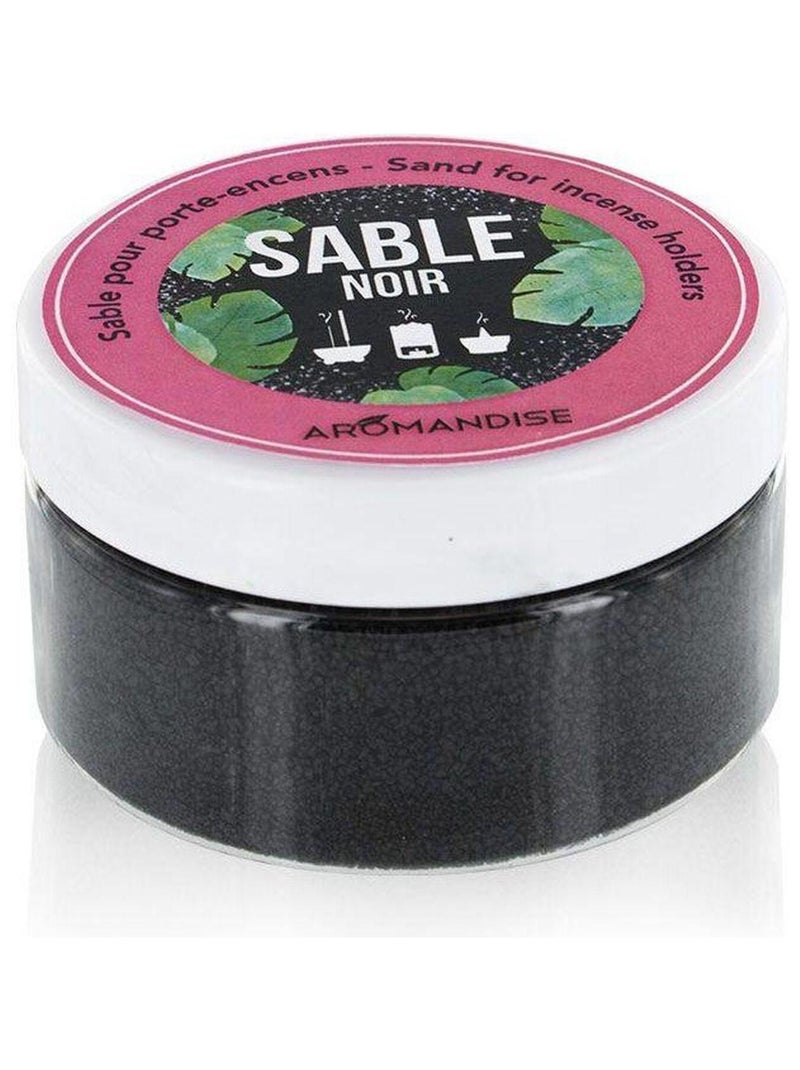 Sable noir pour porte-encens 200 g - Aromandise Noir - Kiabi