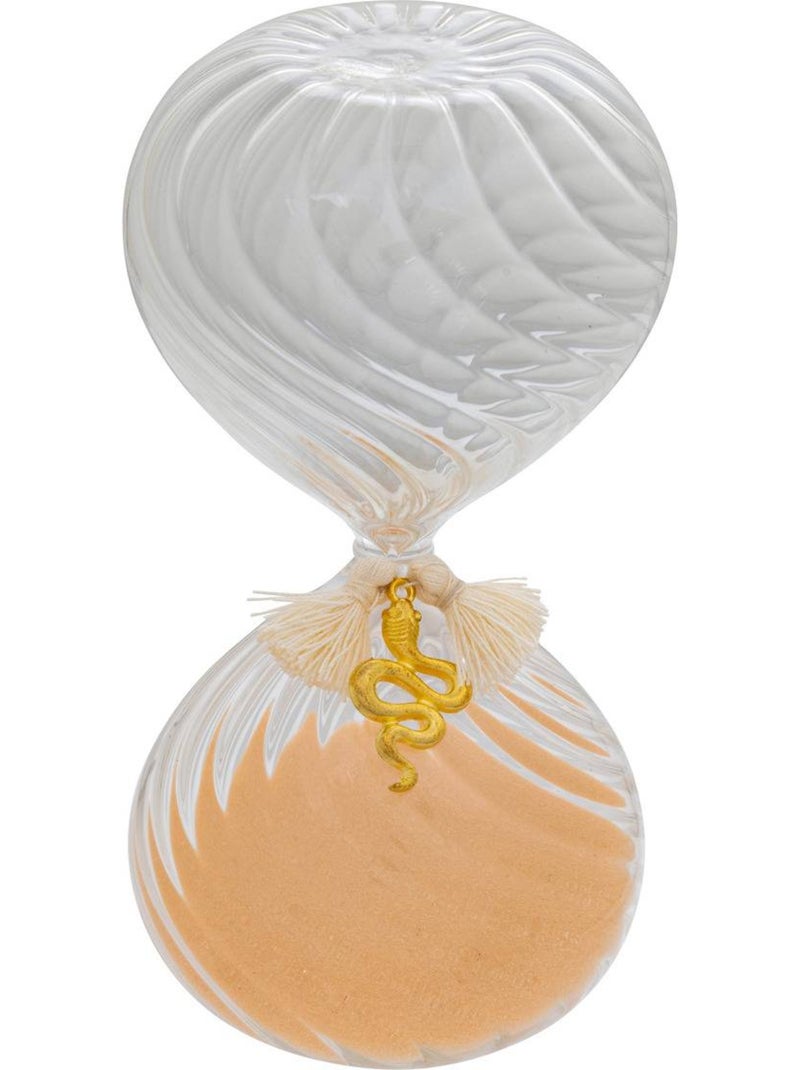 Sablier 15 minutes en verre wild Bleu - Kiabi