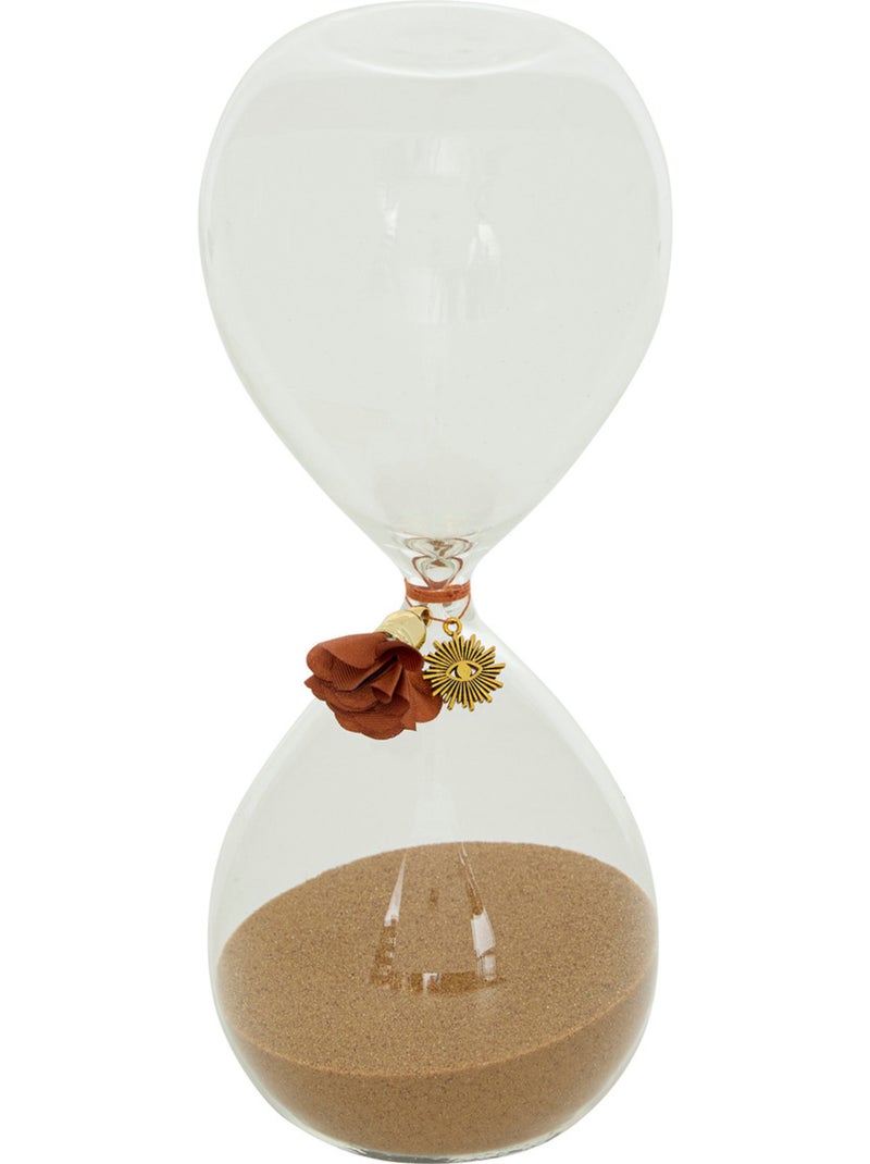 Sablier Belli H20 cm verre Violet - Kiabi