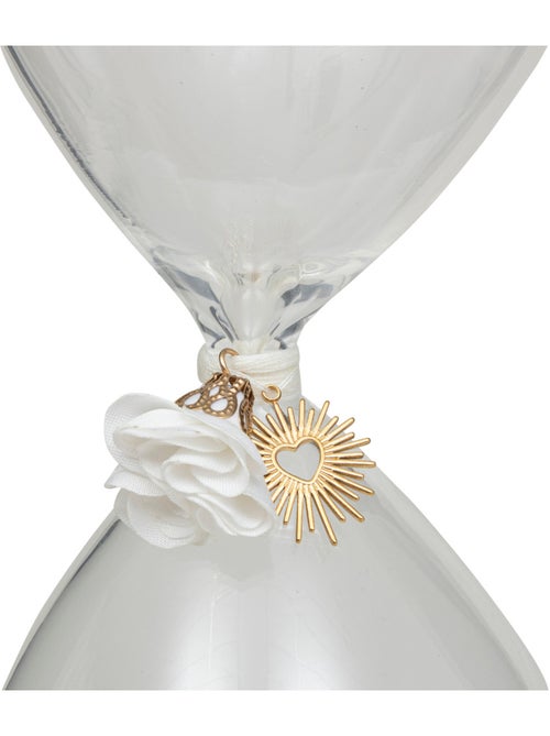 Sablier en verre FLORAL - Kiabi