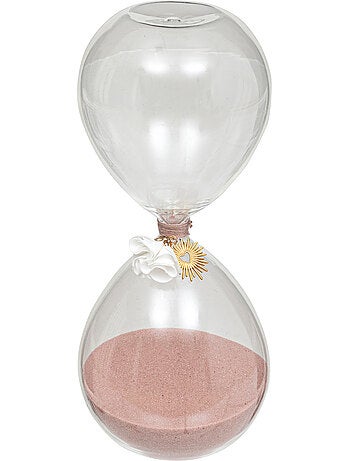 Sablier en verre FLORAL