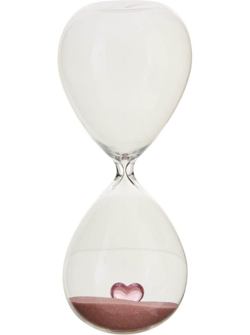 Sablier en verre nelya Beige - Kiabi