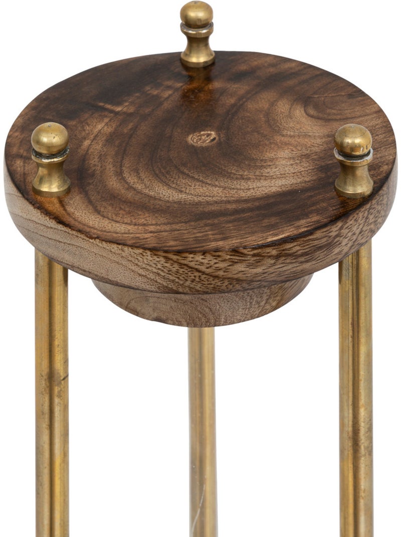 Sablier en verre SARAH Marron - Kiabi