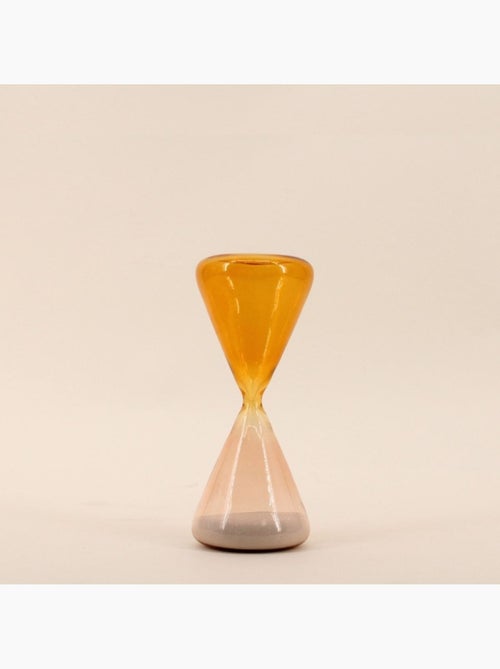Sablier en verre triangulaire 18cm - Kiabi