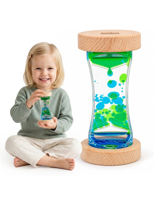 Sablier sensoriel bois enfant jouet apprentissage 30s minuteur rouleau mamabrum - Kiabi Sablier sensoriel bois enfant jouet apprentissage 30s minuteur rouleau mamabrum - Kiabi