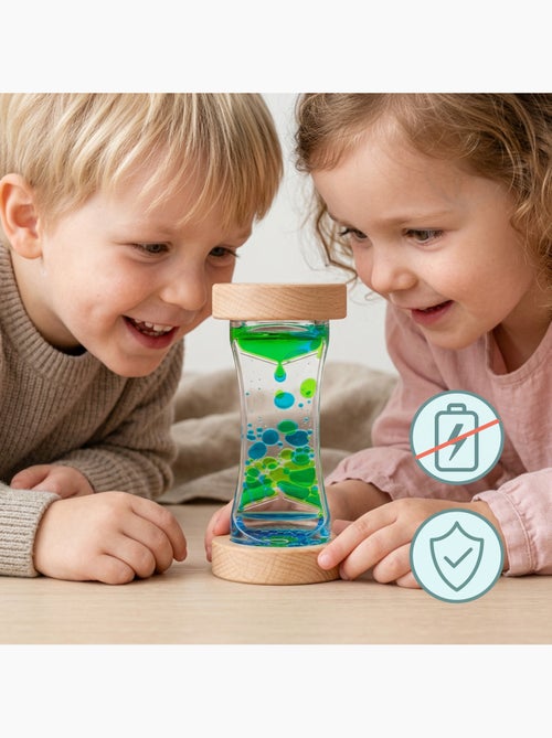 Sablier sensoriel bois enfant jouet apprentissage 30s minuteur rouleau mamabrum - Kiabi Sablier sensoriel bois enfant jouet apprentissage 30s minuteur rouleau mamabrum - Kiabi