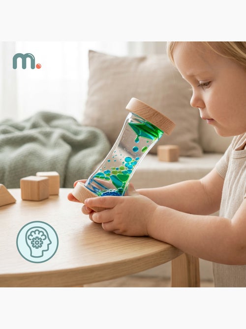 Sablier sensoriel bois enfant jouet apprentissage 30s minuteur rouleau mamabrum - Kiabi Sablier sensoriel bois enfant jouet apprentissage 30s minuteur rouleau mamabrum - Kiabi