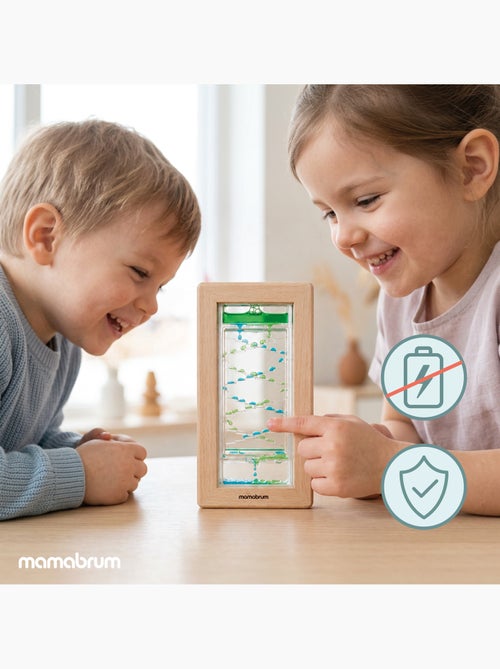 Sablier sensoriel bois enfant jouet apprentissage 90s minuteur mamabrum - Kiabi Sablier sensoriel bois enfant jouet apprentissage 90s minuteur mamabrum - Kiabi