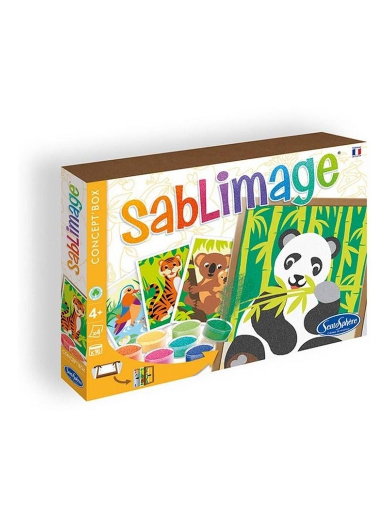 Sablimage Animaux en Danger Multicolore - Kiabi