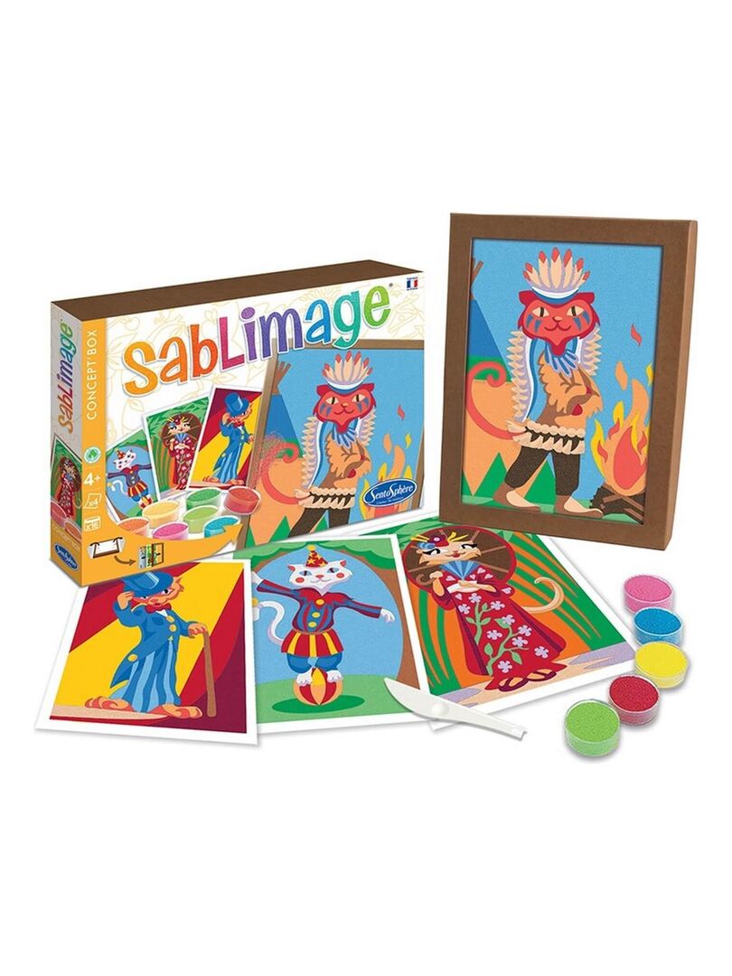 Kit créatif Sablimage Sentosphère - animaux calins