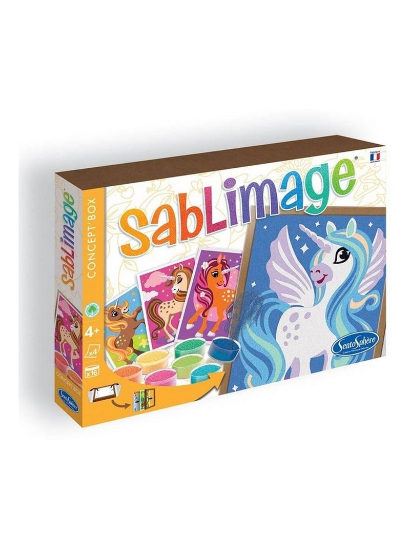 Sablimage licornes Multicolore - Kiabi