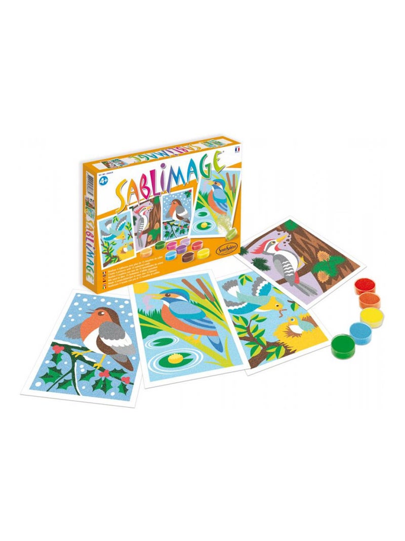 Sablimage Oiseaux Multicolore - Kiabi