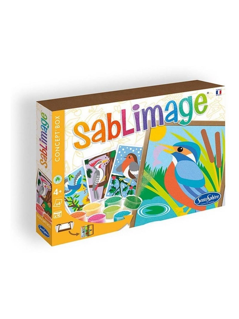 Sablimage Oiseaux Multicolore - Kiabi