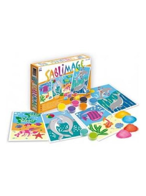 Sablimage Poissons Et Dauphins - Kiabi