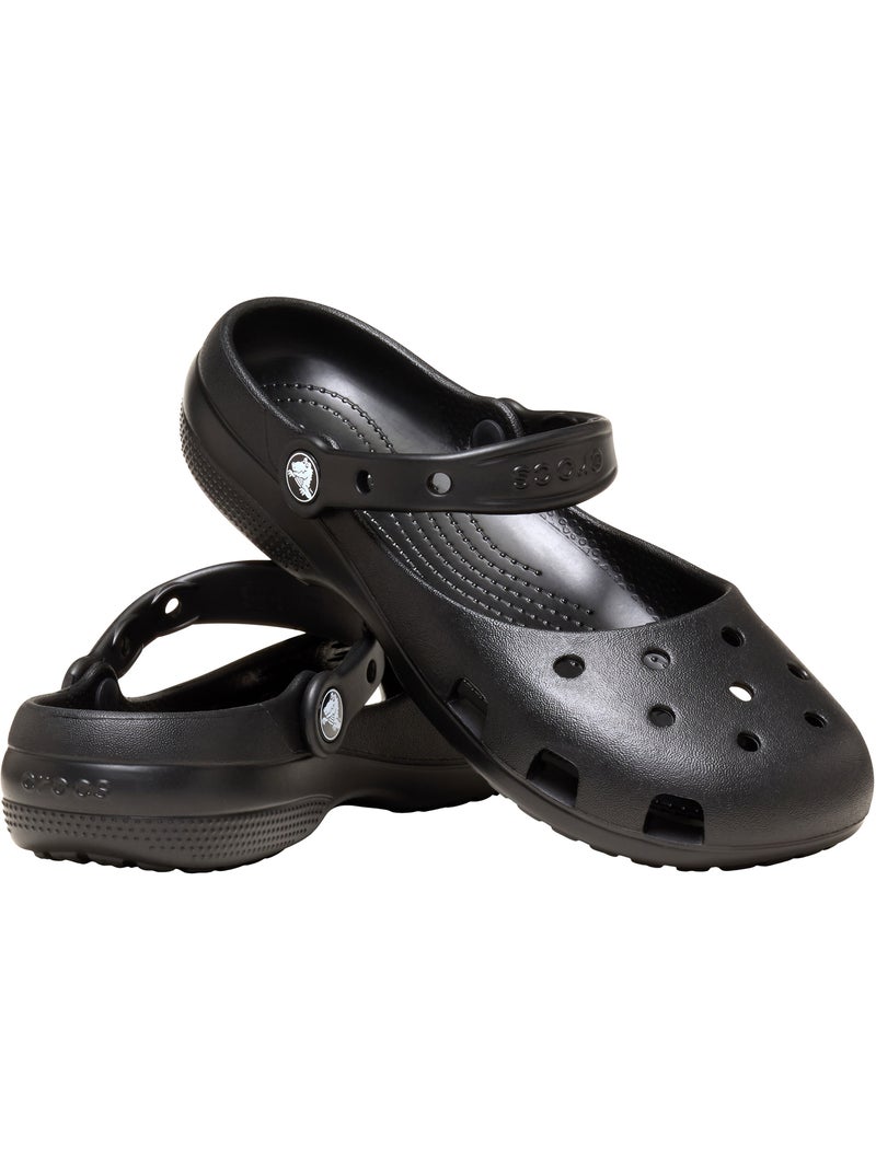 Sabot à Enfiler Crocs Classic Animal Ballet Blanc / Noir / Rouge - Kiabi