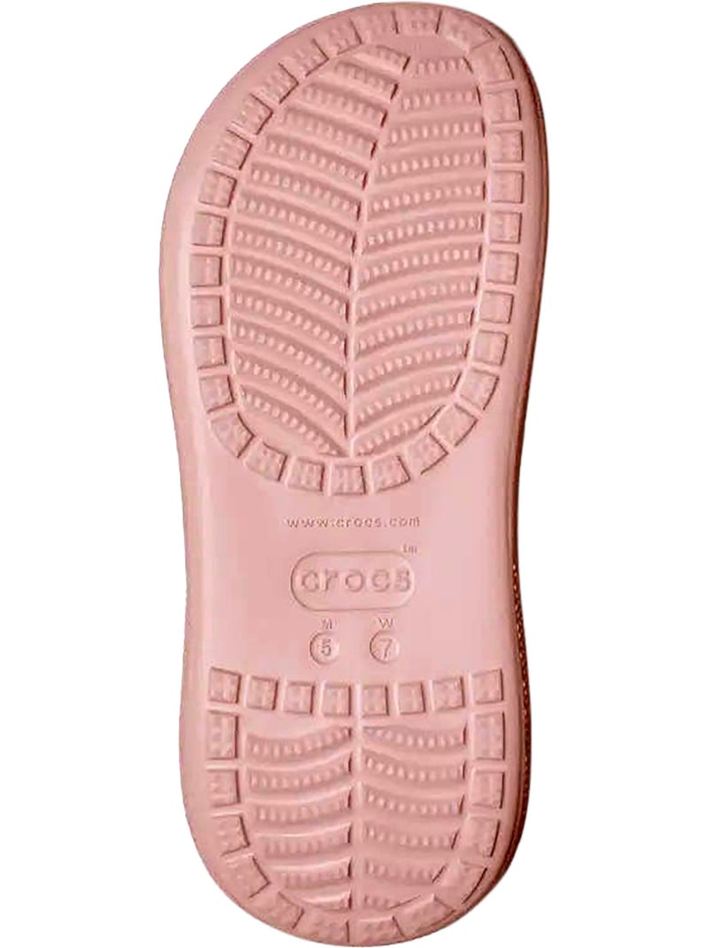 Sabot à Enfiler Crocs Classic Crush Clog Rose - Kiabi
