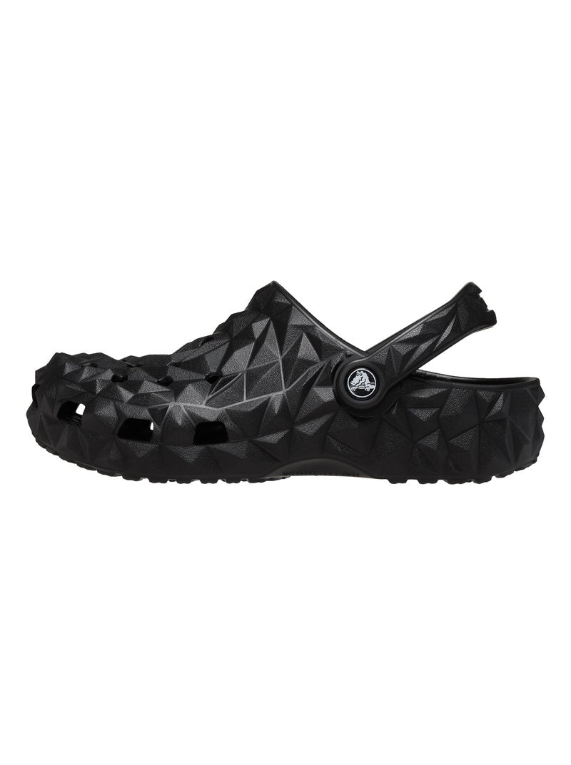 Sabot à Enfiler Crocs Classic Geometric Cloq Noir - Kiabi