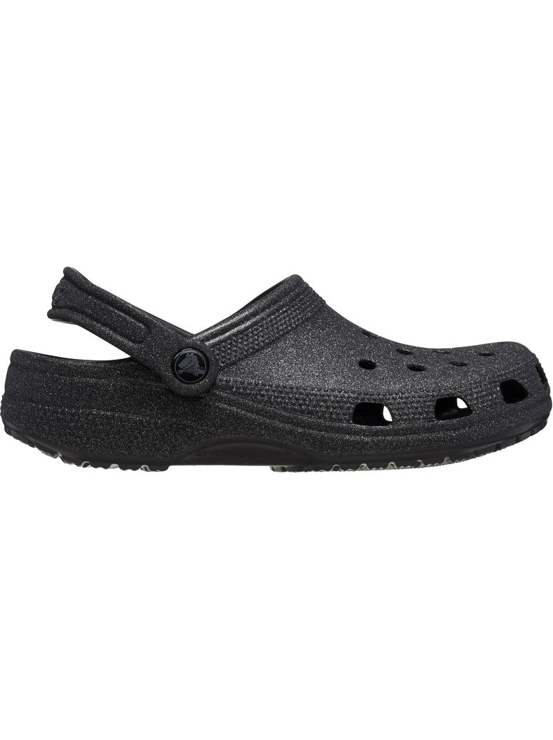 Sabot à Enfiler Crocs Classic Glitter Cloq Noir - Kiabi