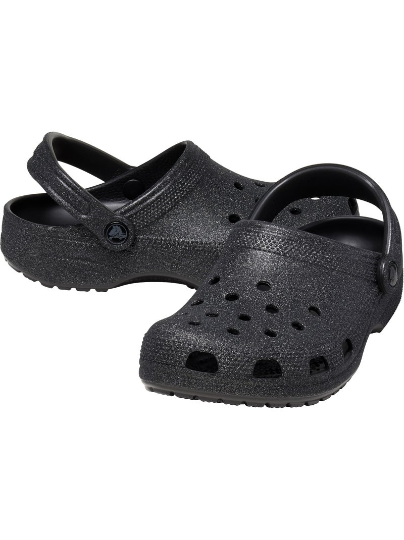 Sabot à Enfiler Crocs Classic Glitter Cloq Noir - Kiabi