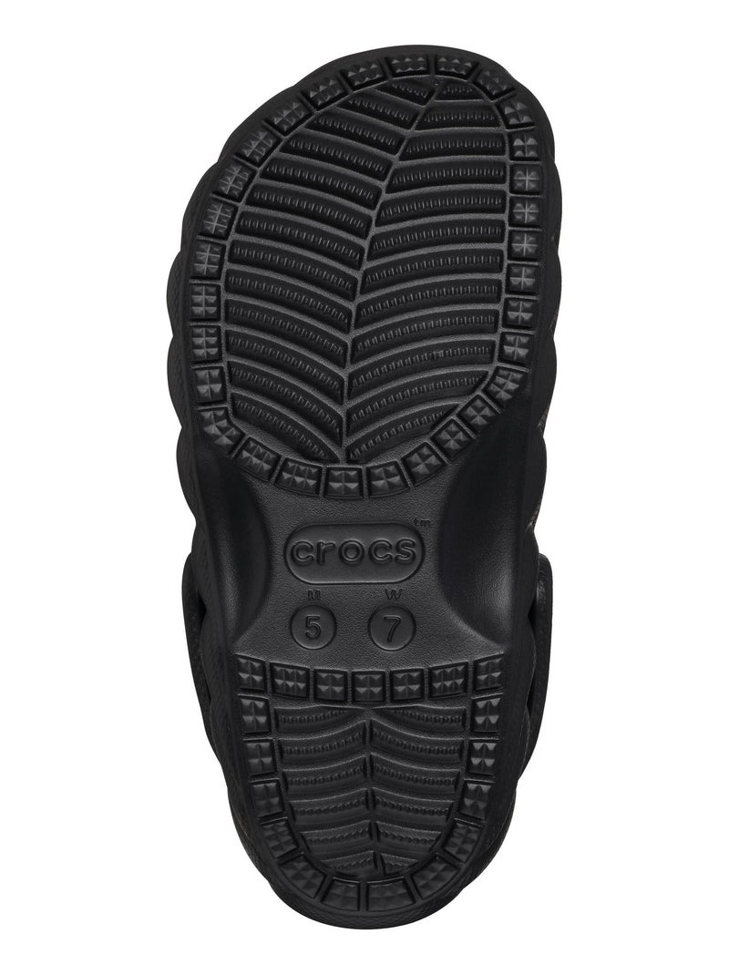 Sabot à Enfiler Crocs Classic Lined Overpuff Noir - Kiabi