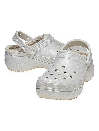 Sabot à Enfiler Crocs Classic Platform Lined