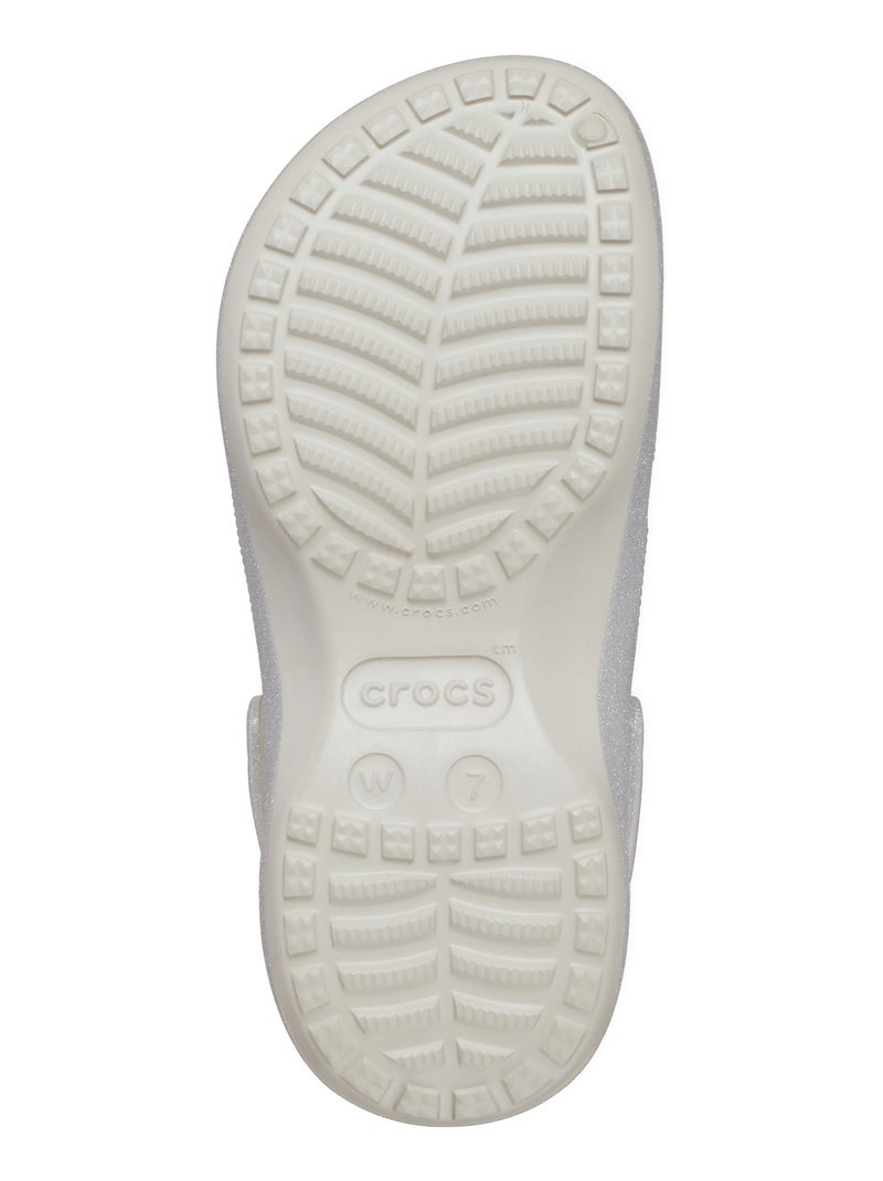 Sabot à Enfiler Crocs Classic Platform Lined Argent - Kiabi