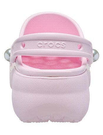 Sabot à Enfiler Crocs Classic Platform Pearl