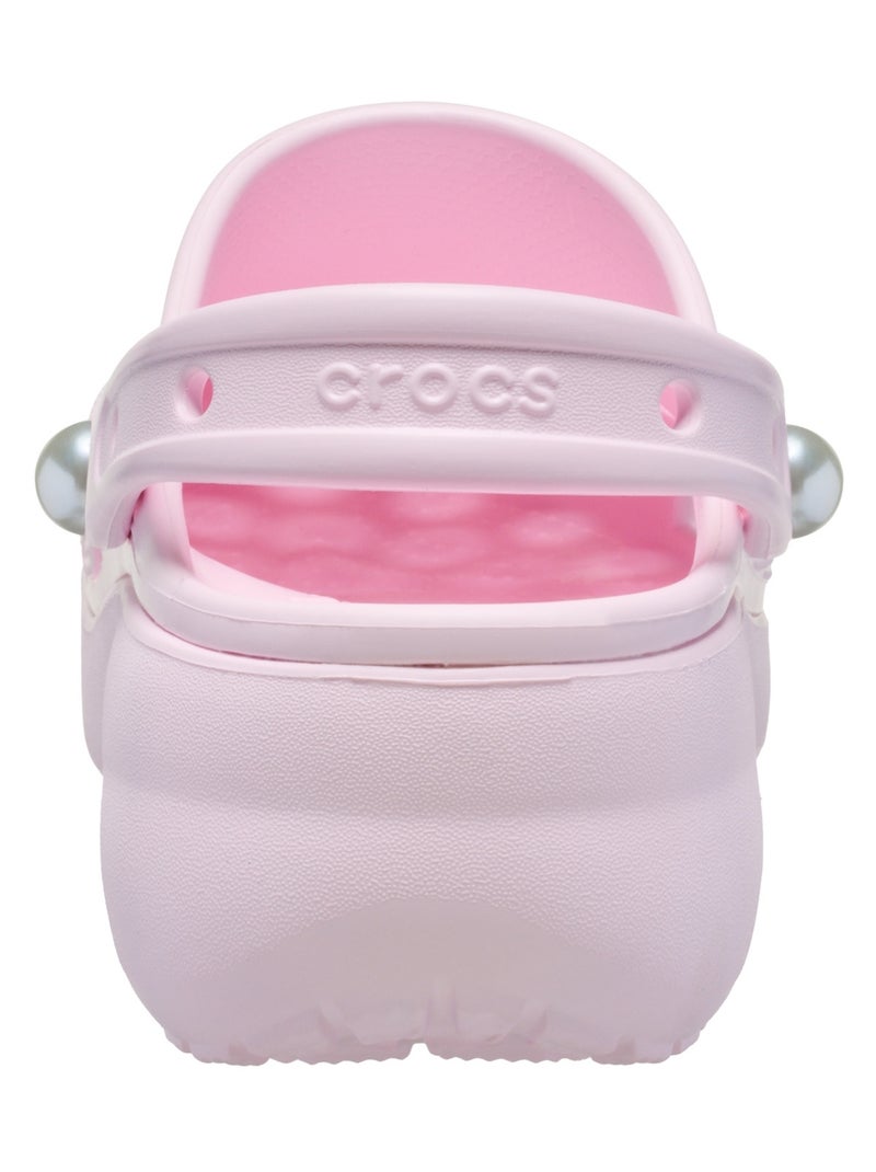 Sabot à Enfiler Crocs Classic Platform Pearl Rose clair - Kiabi