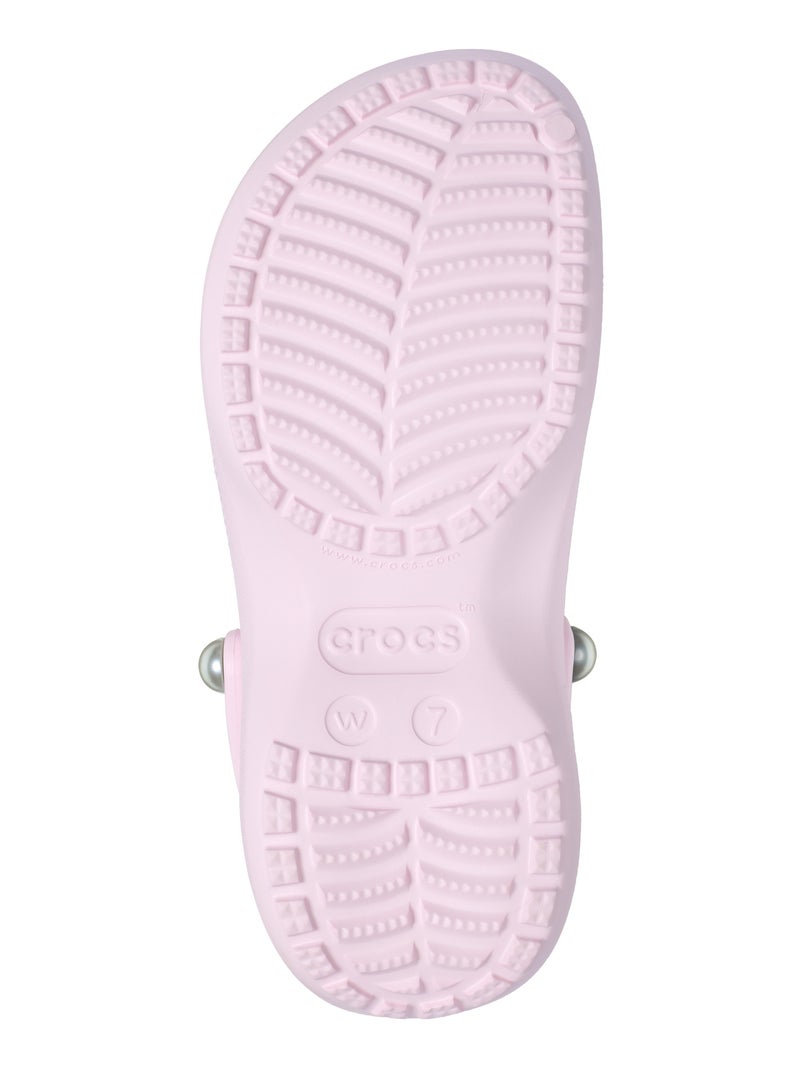 Sabot à Enfiler Crocs Classic Platform Pearl Rose clair - Kiabi