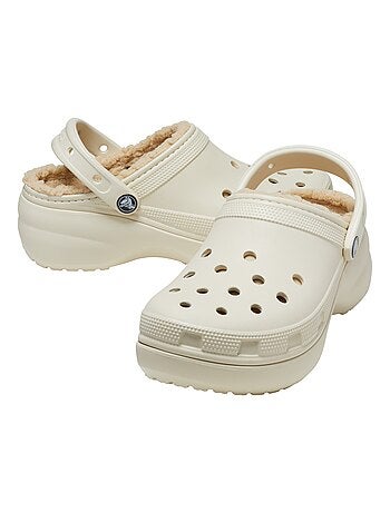 Sabot à Enfiler Crocs Classic Platorm Lined Clog