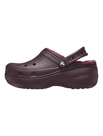 Sabot à Enfiler Crocs Classic Platorm Lined Clog