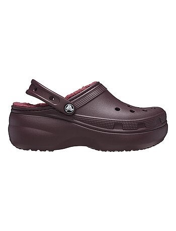 Sabot à Enfiler Crocs Classic Platorm Lined Clog