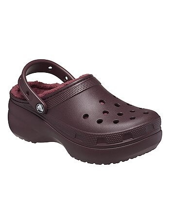 Sabot à Enfiler Crocs Classic Platorm Lined Clog