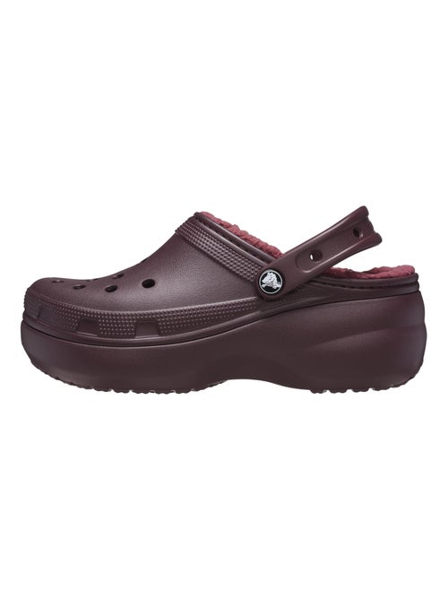 Sabot à Enfiler Crocs Classic Platorm Lined Clog - Kiabi