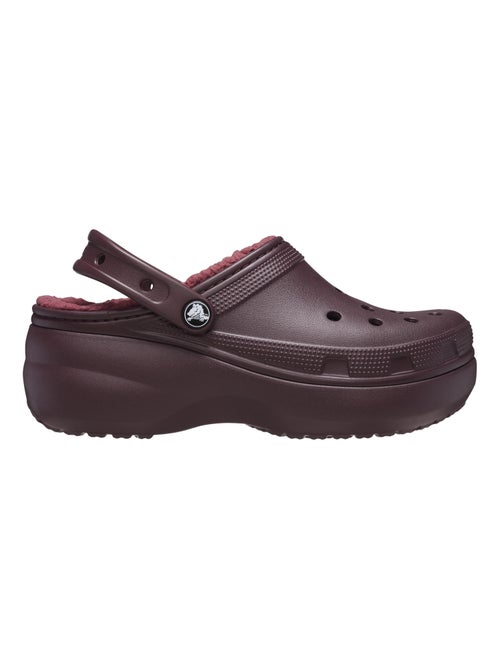 Sabot à Enfiler Crocs Classic Platorm Lined Clog - Kiabi