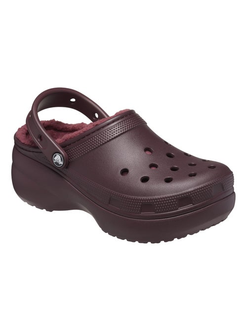 Sabot à Enfiler Crocs Classic Platorm Lined Clog - Kiabi