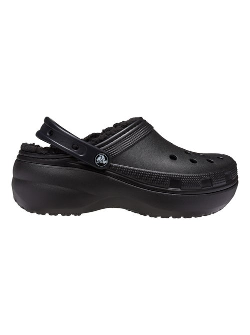 Sabot à Enfiler Crocs Classic Platorm Lined Clog - Kiabi