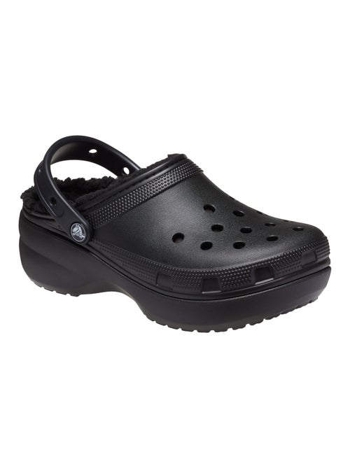 Sabot à Enfiler Crocs Classic Platorm Lined Clog - Kiabi