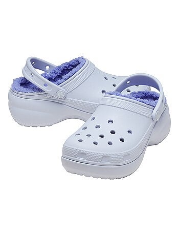 Sabot à Enfiler Crocs Classic Platorm Lined Clog
