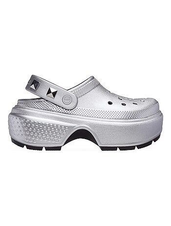 Sabot à Enfiler Crocs Stomp Metallique